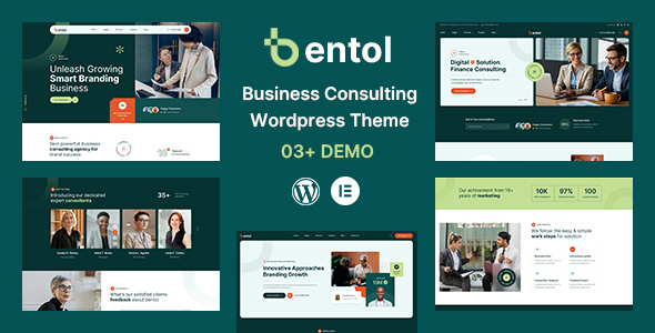 Bentol – Business Consulting WordPress Theme – 0 Sold!