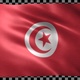 Tunisia waving flag looped - VideoHive Item for Sale