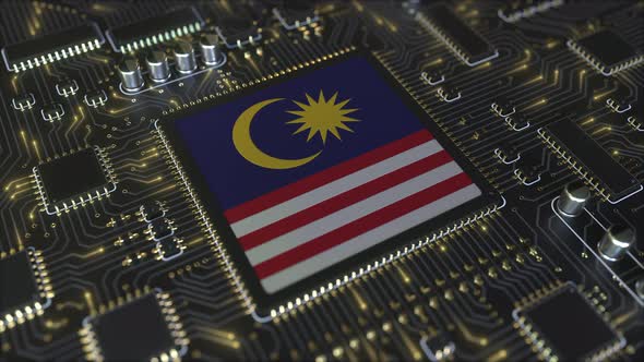 Details of Flag of Malaysia on the Chipset