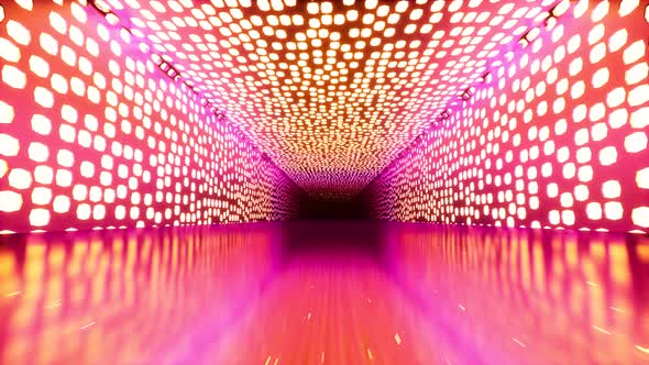 Violet Laser Corridor Sparks Neon Lights Interstellar Space Travel Universe Concept Art alt