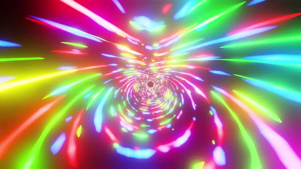 Rave Disco Firework Trip Vj Loop Background HD