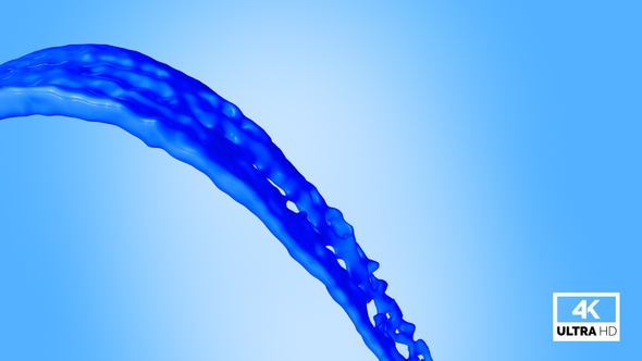 Fountain Blue Paint Splash V2 alt