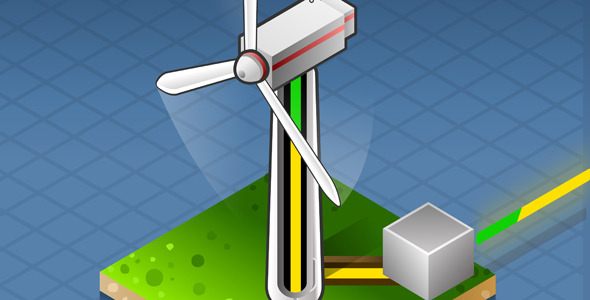 Isometric Wind Turbine that Produces Energy