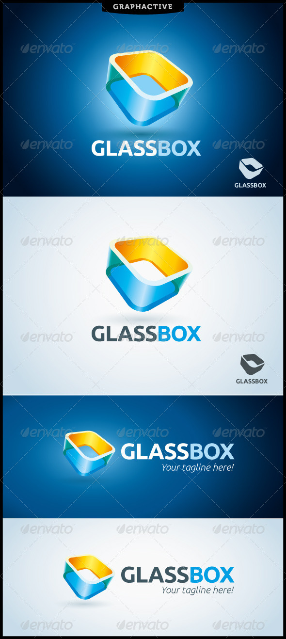 GlassBox Logo Template