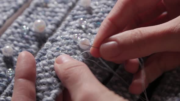 Handmade Tapestry in Slow Motion