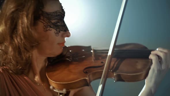 The Girl Plays the Violin