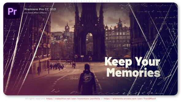 The Story Begins - Adobe Premiere Vintage Slideshow