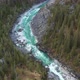 Aerial view on the  mountain river Glomaga, Marmorslottet, Mo i Rana,Norway - VideoHive Item for Sale