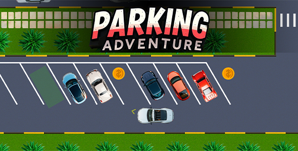 Car Parking Adventure – Exciting Top-Down Driving Simulator | Unity Source Code