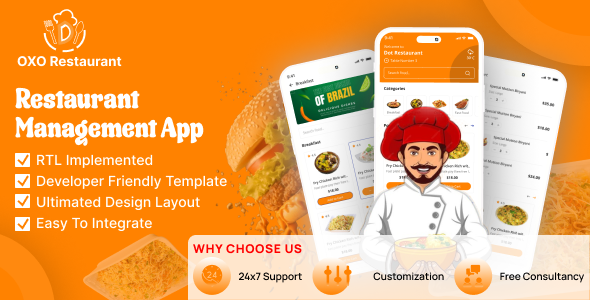 ResX - Restaurant management system - Android, IOS