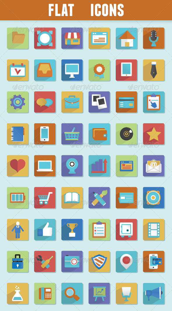 Flat Icons for Design