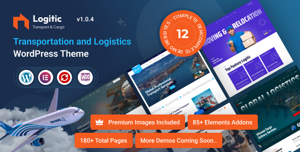 Logitic - Transportation & Logistics WordPress Theme