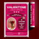 Valentine's Sweet Party Flyer Design