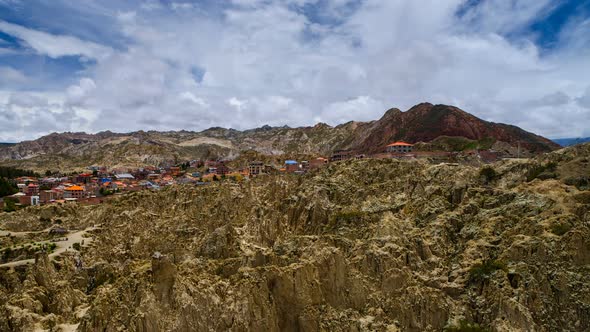 Another View on Moon Valley in La Paz