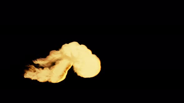 Fire And Smoke 4k Alpha Channel alt