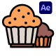 Bakery Animated Icons | After Effects - VideoHive Item for Sale