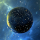 360 degree full sphere panoramic space background with starfield and nebula - 3DOcean Item for Sale