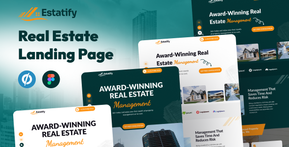 Estatify — Real Estate Unbounce Template – 0 Sold!