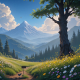 Mountain Meadow Ambience