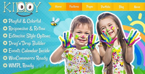 Kiddy - Children WordPress theme