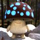 Cartoon 3D mushroom - 3DOcean Item for Sale