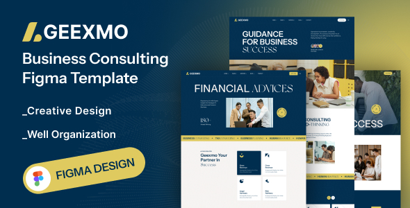 Geexmo Business Consulting Figma Template