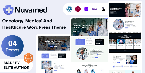 Nuvamed - Oncology & Cancer Medical And Healthcare WordPress Theme