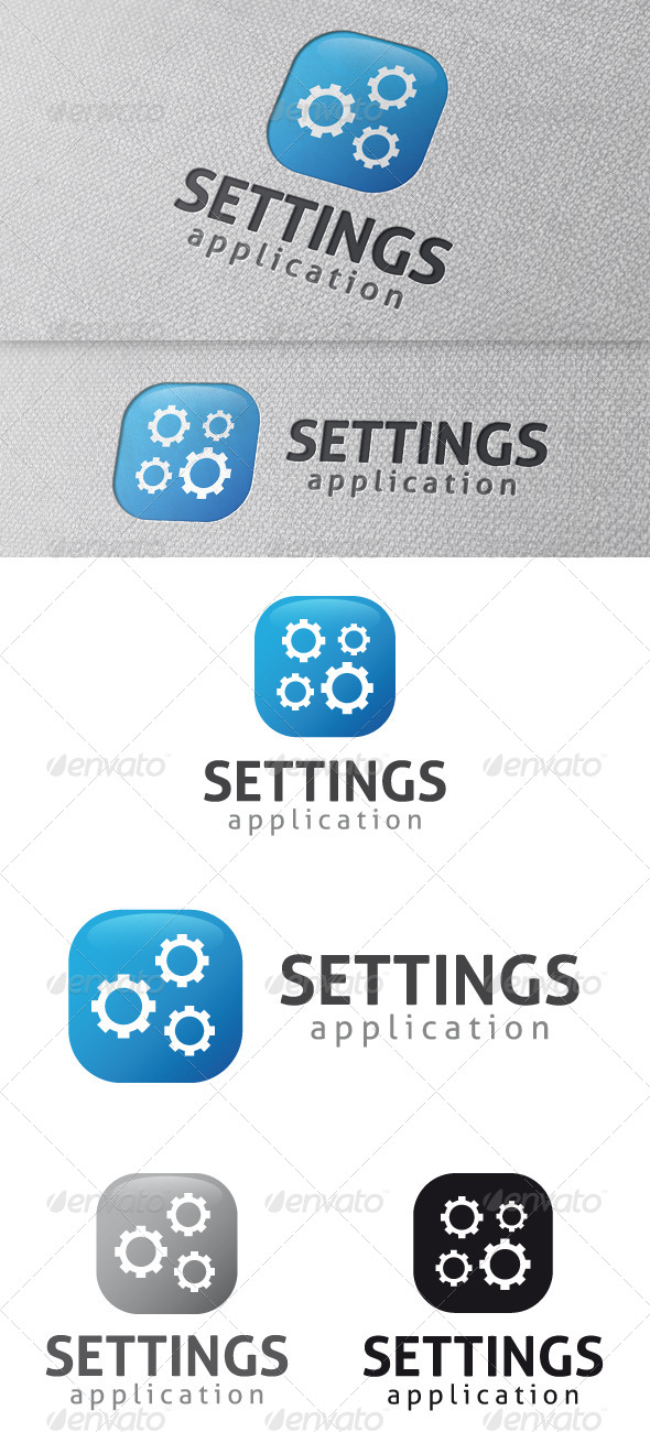 Settings App Logo Template