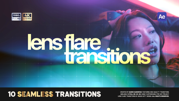 Lens Flare Transitions