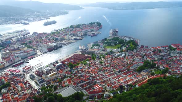 Bergen Is a City and Municipality in Hordaland on the West Coast of Norway