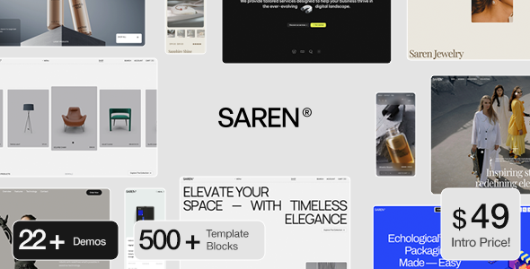 Saren - Multi-Concept WooCommerce WordPress Theme