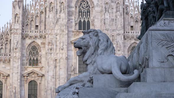 Statue of Vittorio Emanuele II, Milan, Italy 11