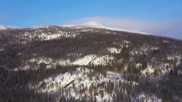 Volosyanaya Hill in Winter