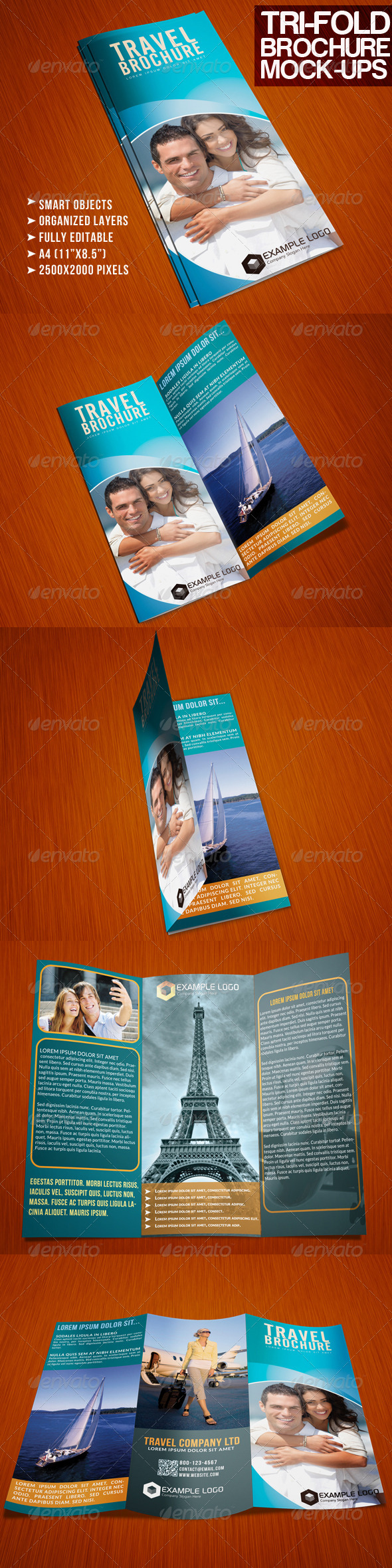 Download A4 Brochure Template Psd Graphics Designs Templates PSD Mockup Templates