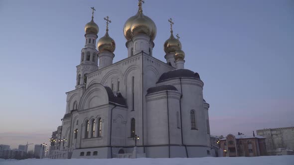 Temple on Sunset