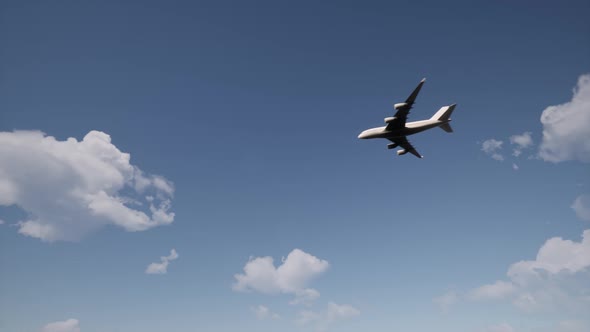 A Plane Flying In The Sky M13