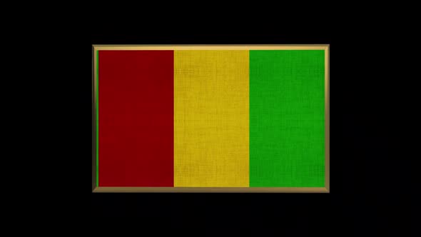 Mali 3D Flag