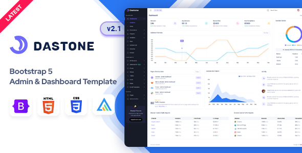 Dastone - Admin & Dashboard Template