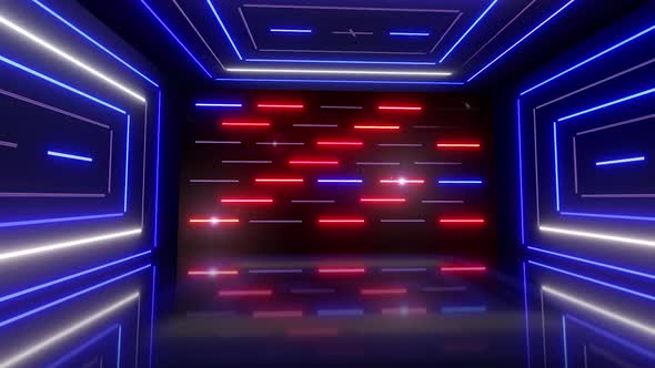 Disco Light Room