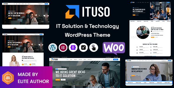 Ituso - IT Solutions & Technology WordPress Theme