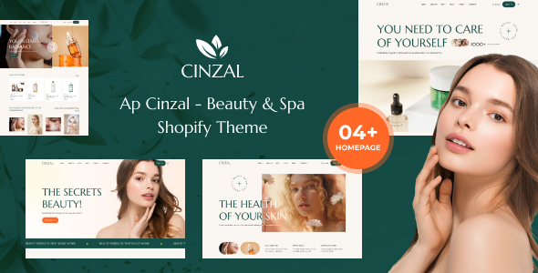 Ap Cinzal – Beauty & Spa Shopify Theme – 0 Sold!