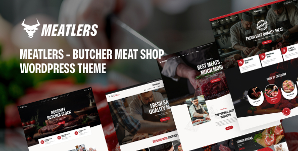 Meatlers - Butcher Meat Shop WordPress Theme