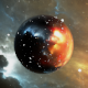 360 degree full sphere panoramic space background with starfield and nebula - 3DOcean Item for Sale