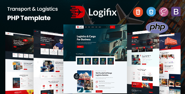 Logifix – Transport & Logistics PHP Template – 0 Sold!