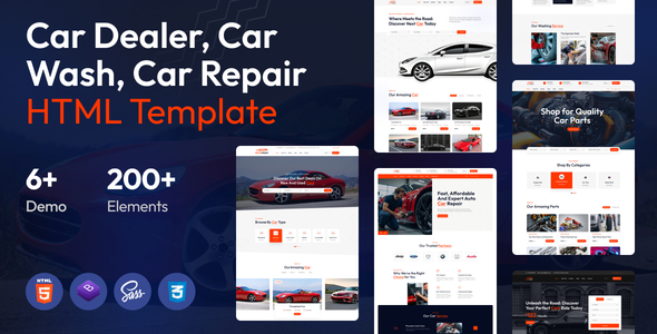 Autovault – Car Dealer And Automotive HTML5 Template – 0 Sold!