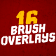 16 Brush Overlays | Premiere Pro - VideoHive Item for Sale