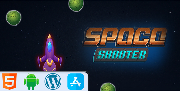 Space Shooter - HTML5 Construct3 Game