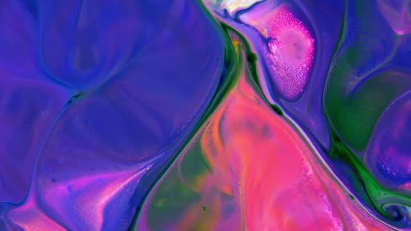 Abstract Colorful Sacral Liquid Waves Texture 811