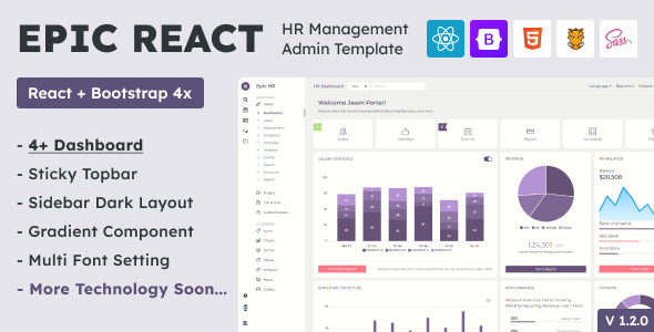 Epic React -  HR Management Admin Template