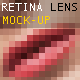 Retina Lens Mock-up - GraphicRiver Item for Sale